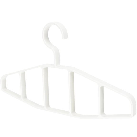 GOOHOCHY 1Pcs Hanger Multi Hanger Home Closet Travel General Users White Plastic Abs 11.8x7.7in