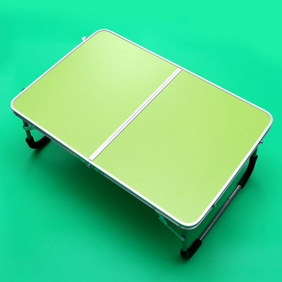 GOOHOCHY Folding Table Aluminium Alloy Green 1Set for BBQ