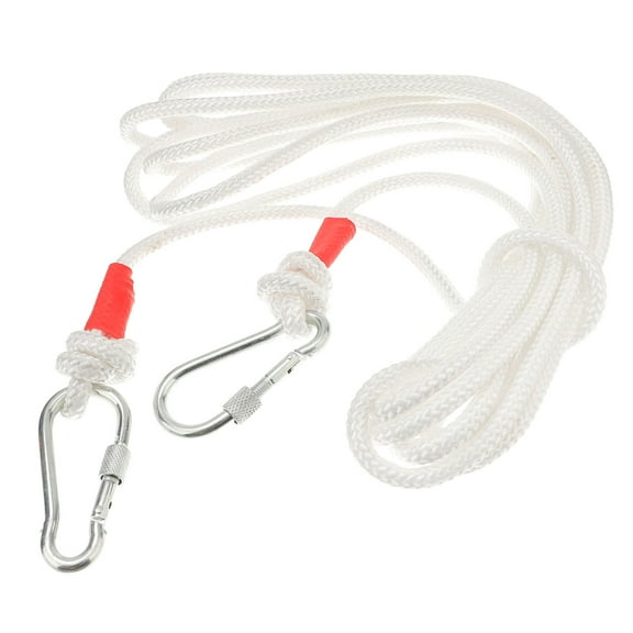 GOOHOCHY Outdoor Clothes Drying Rope Polyester White 1Pack