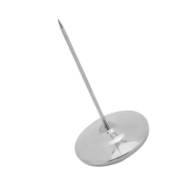 GOOHOCHY 1Pcs Round Base Menu Fork Holding Checks Receipt Holder for Restaurant 5.9*3in
