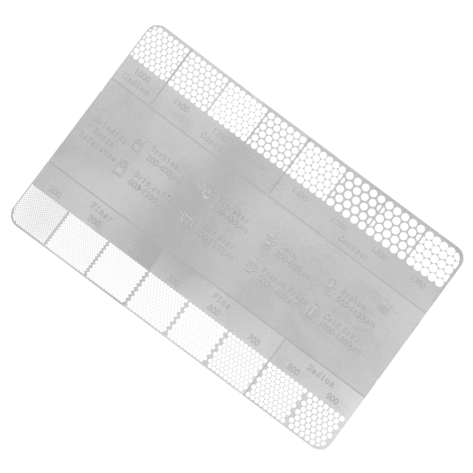 GOOHOCHY 1Pcs Stainless Steel Rectangular Ground Coffee Measuring Ruler ...