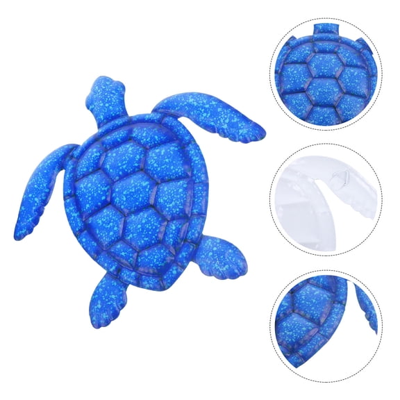 GOOHOCHY 1Pcs Turtle Wall Decor Blue Iron Creative Hanging Turtle Statue for Living Room