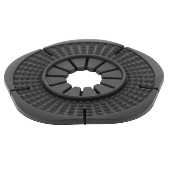 GOOHOCHY Car Wiper Hole Protective Cover Black 1Set 2.8X2.8X0.08In