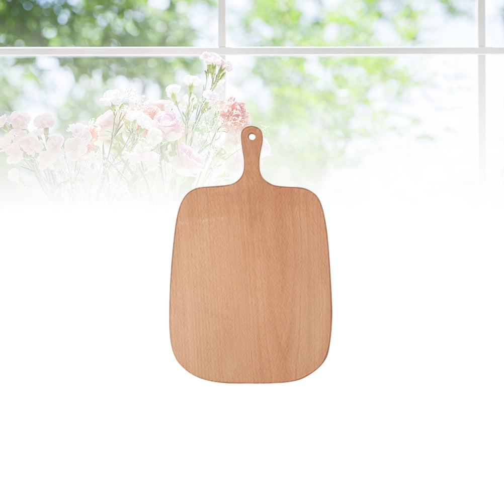 GOOHOCHY Wooden Breadboard Small Cheese Board Irregular Shape Cutting Board for Home Kitchen Baking Use