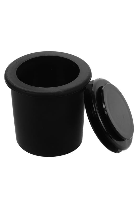 1Set Black Umbrella Holder Parts With Wedge And Ring For Outdoor Patio And Beach Use