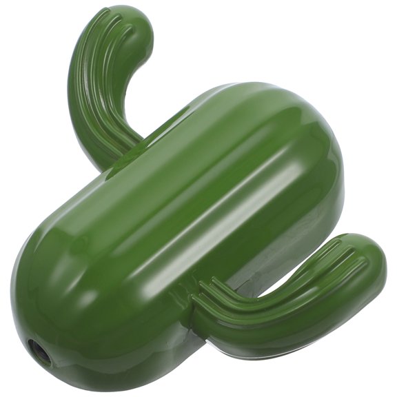 GOOHOCHY Wall Mounted Green Cactus Shaped Hook Stylish Decorative Hook for Hanging Clothes Hats Bags