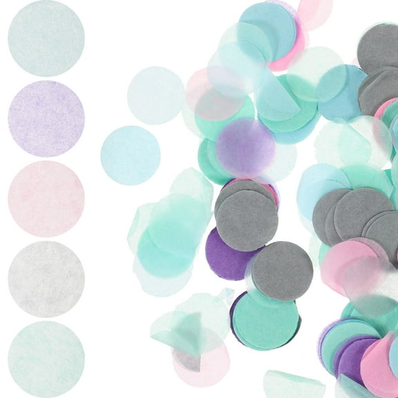 GOOHOCHY 1Set Confetti Assorted Color Paper Party Table Decor For Wedding Birthday Party