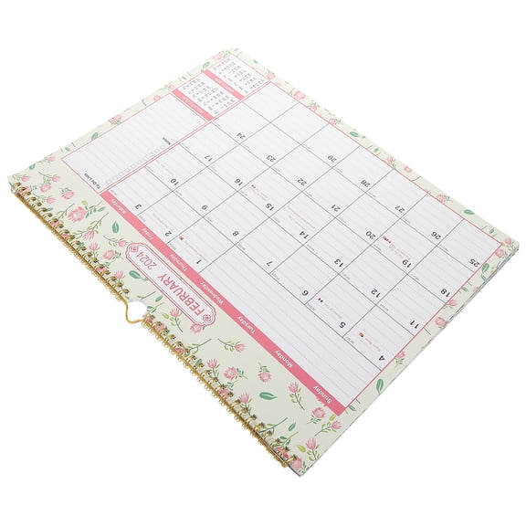 GOOHOCHY Home Office Wall Calendar Tearable Calendar Paper 1Set