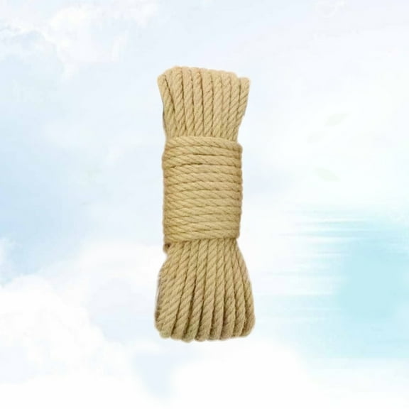 GOOHOCHY 1Set Natural Jute Twine For Diy Projects Outdoor Use 12mm 30M