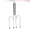 thumbnail image 1 of GOOHOCHY 1Set Stainless Steel Barbecue Fork Silver 9.6x4.3in For Grilling Cooking Meat Handling, 1 of 8
