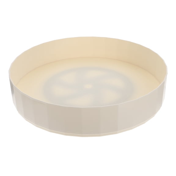 GOOHOCHY 1pc Monolayer Seasoning Storage Rack Round Non-Slip Turntable Seasoning Shelf