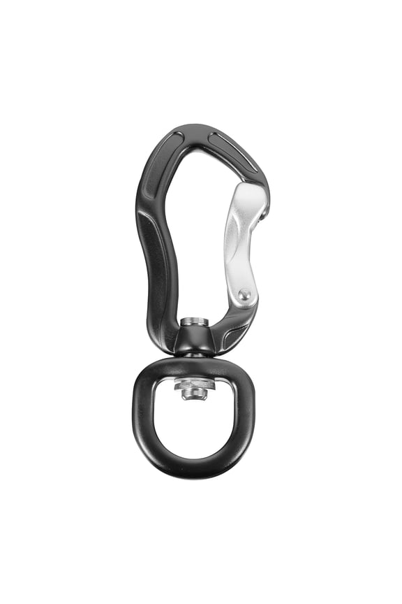 Aluminum Kite Buckle, Black, Durable and Practical, Outdoor, 1Pc