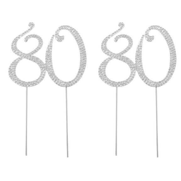 GOOHOCHY  2 Count Birthday Cake Insert Unique Decoration Topper
