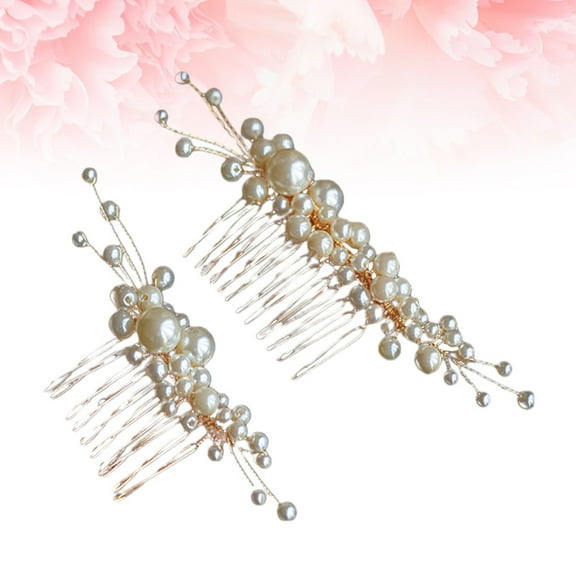 GOOHOCHY 2 PCS Fancy Versatile Hair Accessory Golden