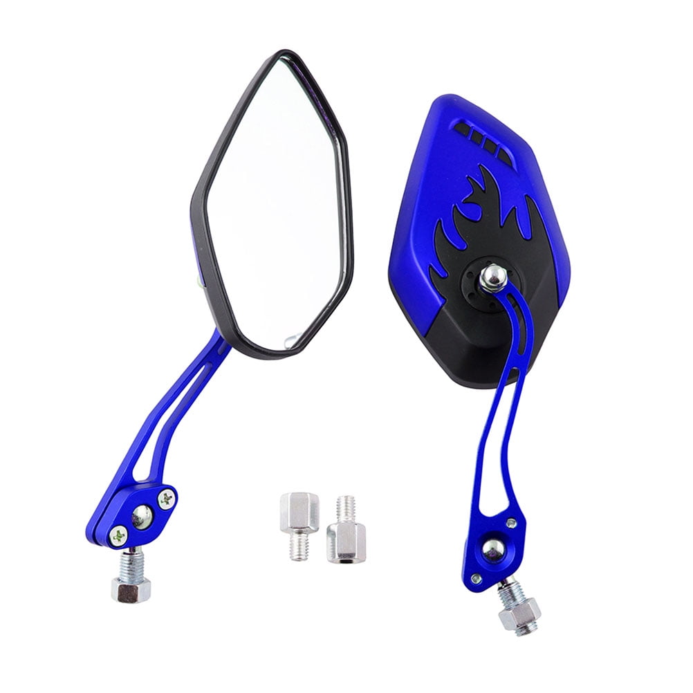 GOOHOCHY  2 PCS Motorcycles Rear Mirrors Rearview Modified Parts Handlebar Accessory