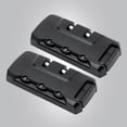thumbnail image 1 of GOOHOCHY 2 PCS Password Locker Locks with Luggage for Travel Suitcases Black, 1 of 8