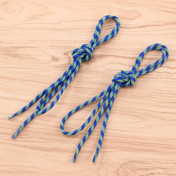 GOOHOCHY 2-Pack Round for Sneakers, High-Density Polyester Shoe Laces Replacement