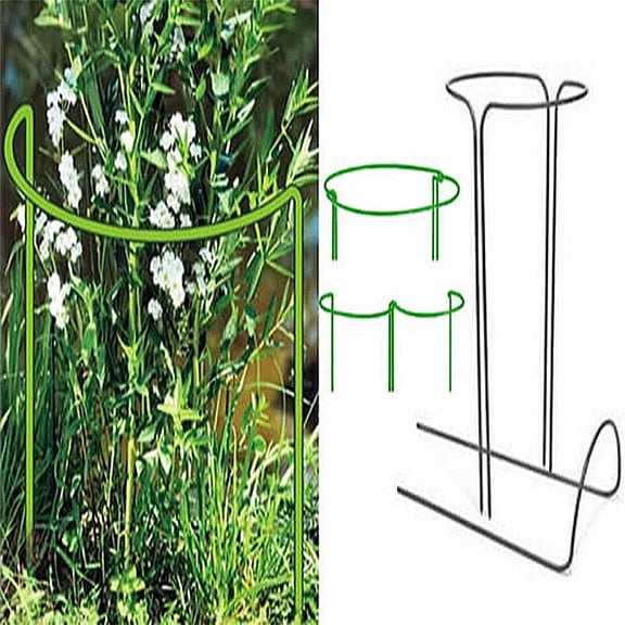 GOOHOCHY  2 PCS Stake Plant Support Balcony Potted Plants Flowering