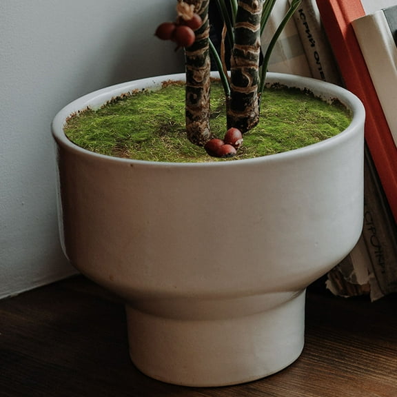 GOOHOCHY 2 Pcs Artificial Plants Outdoor Fake Grass for Balcony