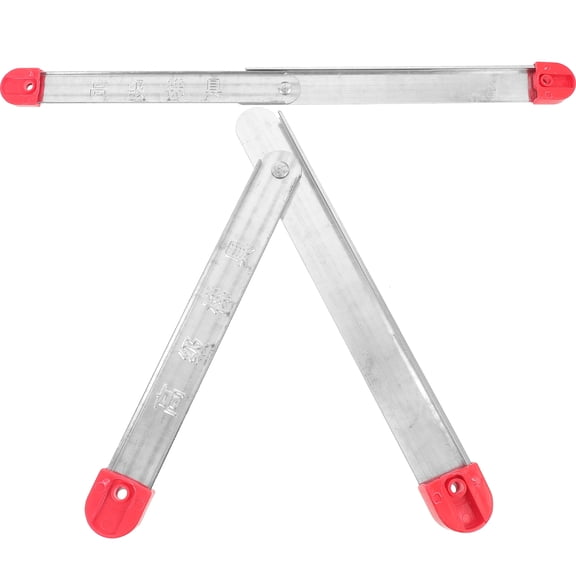 GOOHOCHY 2-Pack Attic Ladder Hinge Arms for Loft Ladder, 46.5 x 2.9 x 1 cm Replacement Hardware