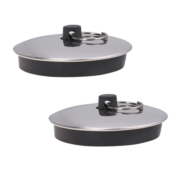 GOOHOCHY 2-Pack Bath Drain Plugs for Tub and Bathroom Sink, Bathtub Accessories Set for Easy Drainage