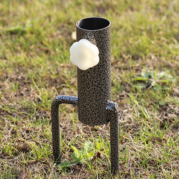 FUEENIRVA umbrella stand for beach Beach Umbrella Foundation Steel Thumbscrew Tightening Garden 2pcs