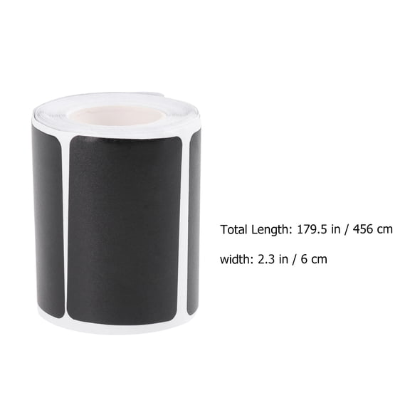 GOOHOCHY  2 Pcs Blackboard Label Ingredient Labels Stickers Chalkboard Removable