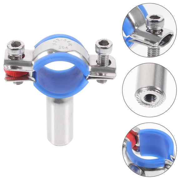 GOOHOCHY 2 Pcs Clamps Supports Heavy Duty Clamps Supports Wall Mount Bracket