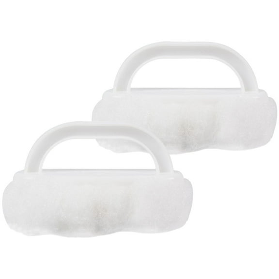 GOOHOCHY  2 Pcs Cleaner Handle Bath Brush Household Cleaning Supplies