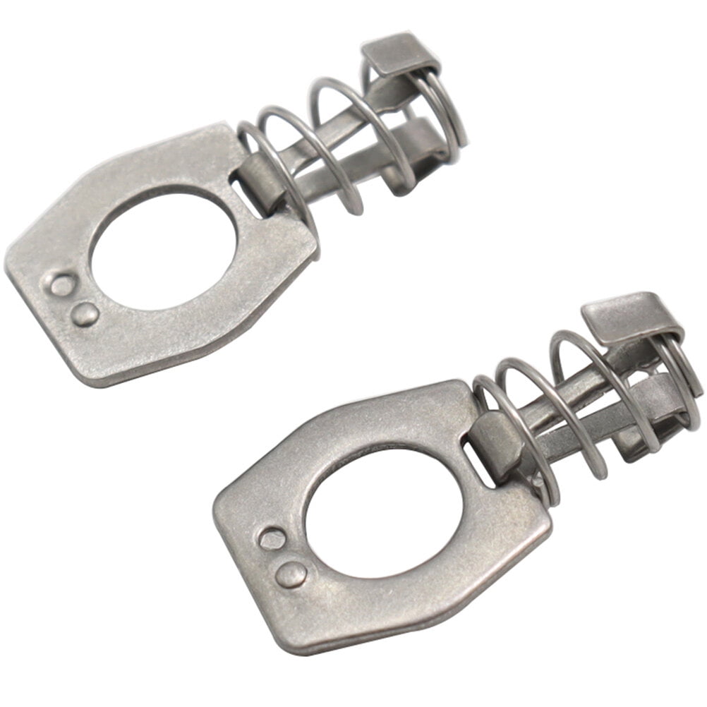 GOOHOCHY 2 Pcs Door Lock RV Water Heater Buckle Camper Latch