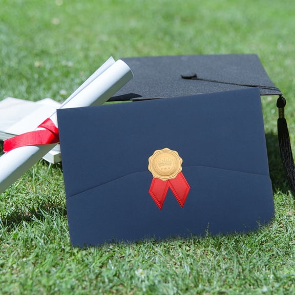 GOOHOCHY 2 Pcs Elegant Certificate Cover Diploma Protector