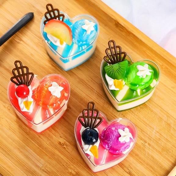 GOOHOCHY 2 Pcs Faux Cake Fake Cake Party Decoration Shopping Mall Decorations 6X5CM