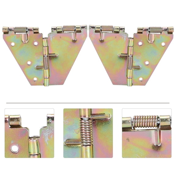 GOOHOCHY  2 Pcs Folding Table Hinge Heavy Duty Hinges Cabinet Hardware
