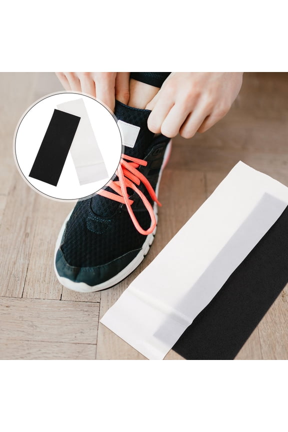 2Pcs Anti-slip Sticker Rubber Noise Reduction Sole Shoe Soles Bathroom Use Women