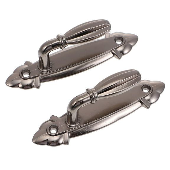 GOOHOCHY 2 Pcs Holder Curtain Hook Changing Room Hooks 11.50X4.20X2.90CM Black