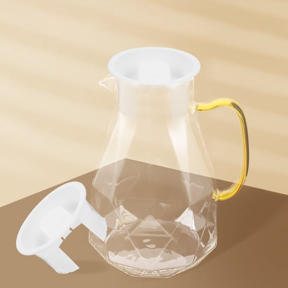 GOOHOCHY 2-Pack Spill- Pitcher Lids for Jugs, White, 0.60 x 7.60 x 4.00 CM, and Easy to Use