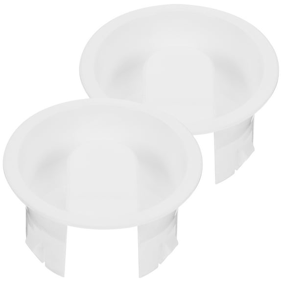 GOOHOCHY 2 Pcs Jug Spill-proof Pitcher Lid Water Pitcher .60X7.60X4.00CM White