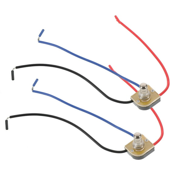 GOOHOCHY 2 Pcs LED Lamp Turn- Knob Convenient Switch Affordable