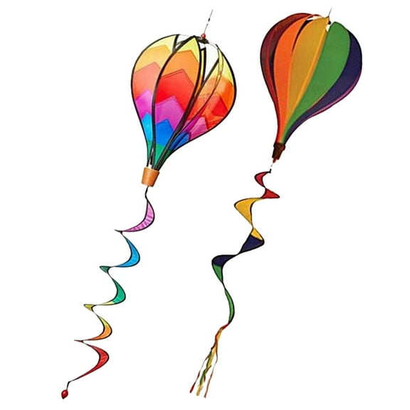 GOOHOCHY 2 Pcs Large Windmill Decoration Lifelike Happy Time