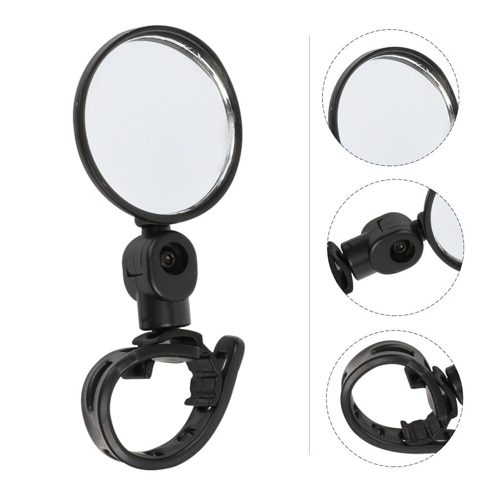 GOOHOCHY  2 Pcs Motorcycle Rear View Mirror Rotatable Road Bike