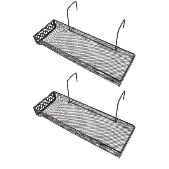 GOOHOCHY 2 Pcs Multi-layer Shelf Flower Storage Hanging Railing