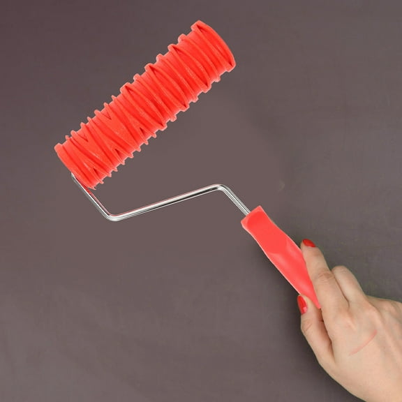 GOOHOCHY 2 Pcs Patterned Texture Paint Roller Masonry Travel