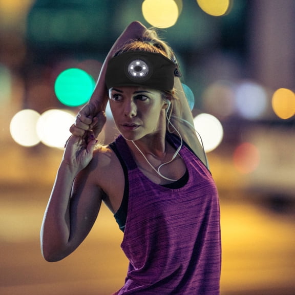 GOOHOCHY 2 Pcs Runners Portable Headlamp Lightweight Night