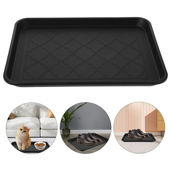 GOOHOCHY 2 Pcs Shoe Plate Pad Waterproof Large Boot Mat Potting