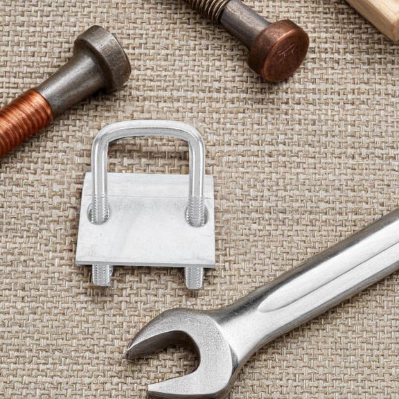 GOOHOCHY 2 Pcs Steel Structure Beam Building Clamp With Toothed Plate Bracket For Building Safety Easy Installation Beam Fixed Clamp Buckle