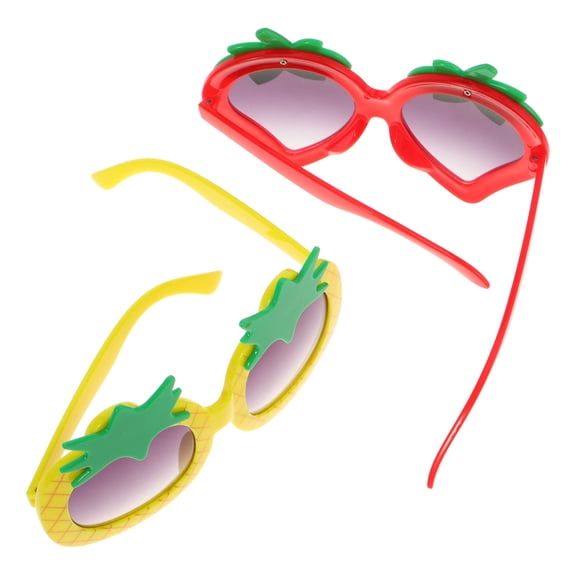 GOOHOCHY  2 Pcs Styling Glasses Wedding Photo Props Stylish Booth