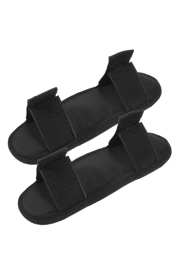 2 Pcs Thicker Backpack Belt Pads Shoulder Bag Straps Cushion Black