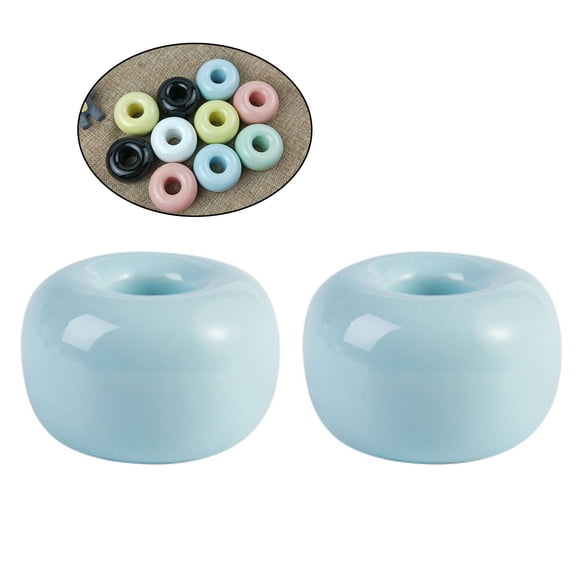 GOOHOCHY  2 Pcs Toothbrush Holder Holders for Bathrooms Mini Stand Lovers