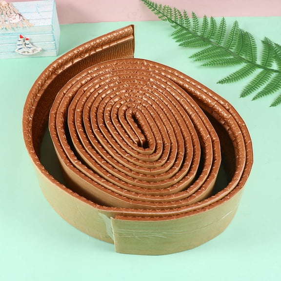 GOOHOCHY 2 Pcs Wall Sticker Wall Siding Strips Measure-and-cut Grid Wallpaper 230×8CM