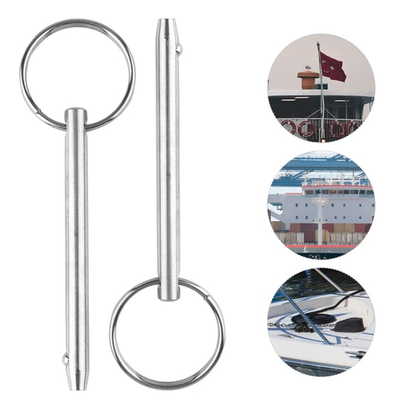 GOOHOCHY 2 Pcs for Boat Deck Hinge Stainless Steel Boats Accessories